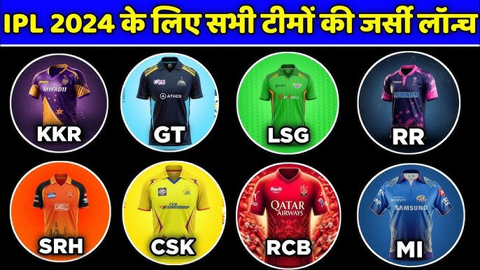 IPL 2024 की सभी टीमों की Duel Jersey हुयी लांच, इस सीजन RCB के साथ-साथ ये टीमें भी करेंगी डबल जर्सी का प्रयोग